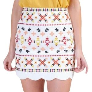 Scalloped Edge Skirt